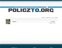 Tablet Screenshot of policzto.org